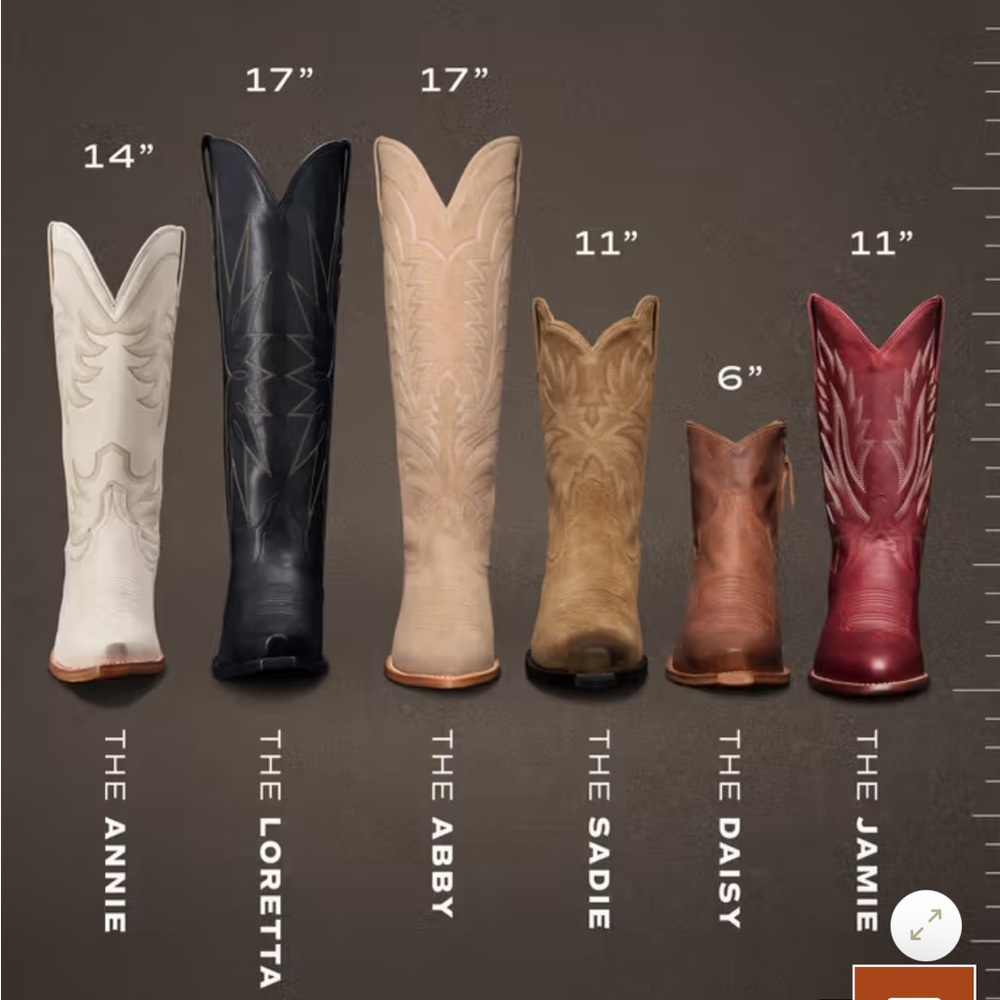 Tecovas Annie Boots - Bone - Picture 2 of 12